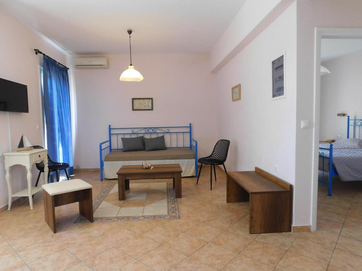 Akti Aegeou Aparthotel Agios Sostis  Buitenkant foto