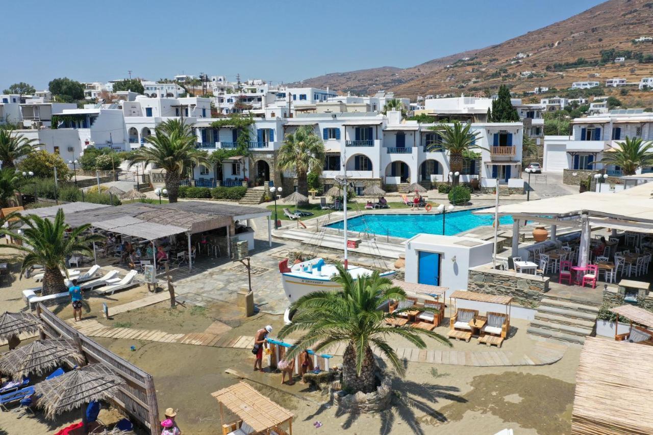 Akti Aegeou Aparthotel Agios Sostis  Buitenkant foto